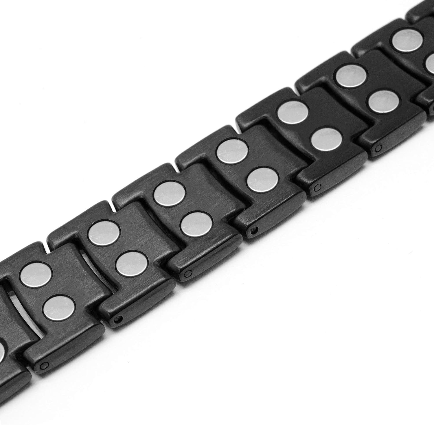 MagnetRX Ultra Strength Magnetic Therapy Bracelet | Arthritis Pain Relief and Carpal Tunnel Magnetic Bracelets for Men | Adjustable with Gift Box (Black): Health & Personal Care