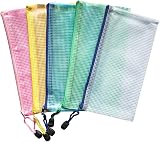 HiChange A6 Document Folder Zipper Bags Extra Thick 10 Pack view 4