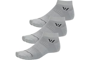 Swiftwick- ASPIRE (3 Pairs) Ankle Running & Cycling Socks, Breathable, Compression Fit