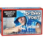 Magnetic Poetry - D-Bag Poet Kit - Words for Refrigerator - Write Poems and Letters on the Fridge