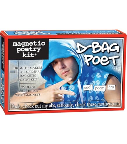 Magnetic Poetry – Scatola 'Impressive' – 72 Parole Magnetiche Per Frigorifero – Regalo Creativo
