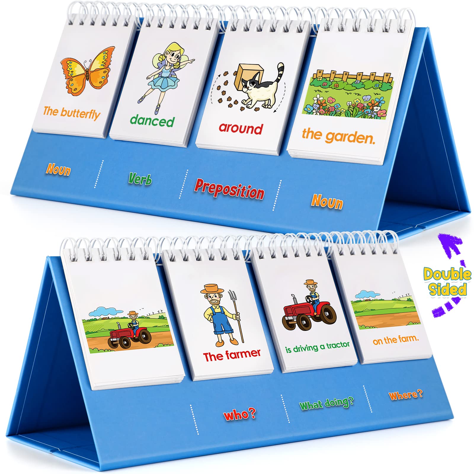 Photo 1 of Aizweb Sentence Building for Kids,Speech Therapy Learn to Read for Preschool Kindergarten 1st 2nd Grade Classroom Must Haves,Phonics Reading Learning Games,Special Education for Homeschool Supplies