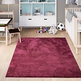 homeart Area Rugs Soft Short Pile Monochrome Anti Slip 60x110 Bordeaux view 4