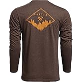 Vortex Men's Diamond Crest Long Sleeve T-Shirts