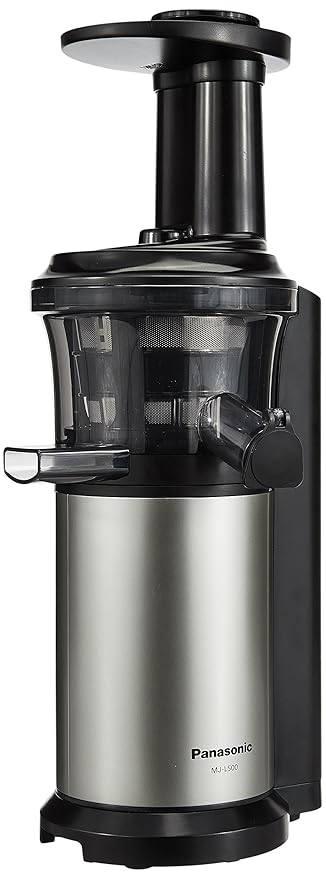 Panasonic MJ-L500 150-Watt Cold Press Slow Juicer (Silver)
