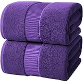 Infinitee Xclusives Jumbo Bath Sheets Towels for Adults – 600 GSM (35X70 Inches)– 100% Ring Spun Cotton, Soft and Absorbent Large Bath Towels for Bathroom