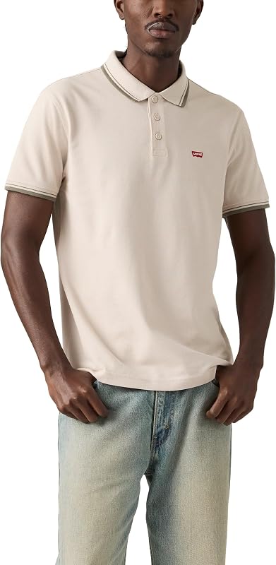 Levis Hm Polo Faixa de Madeira Inclinada Mulled