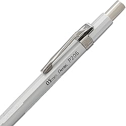 Pentel Sharp Mechanical Pencil, (0.5mm), Metallic