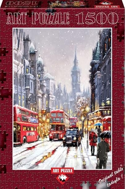 Whitehall In Snow By The Macneil Studio 1500 Piece Puzzle
