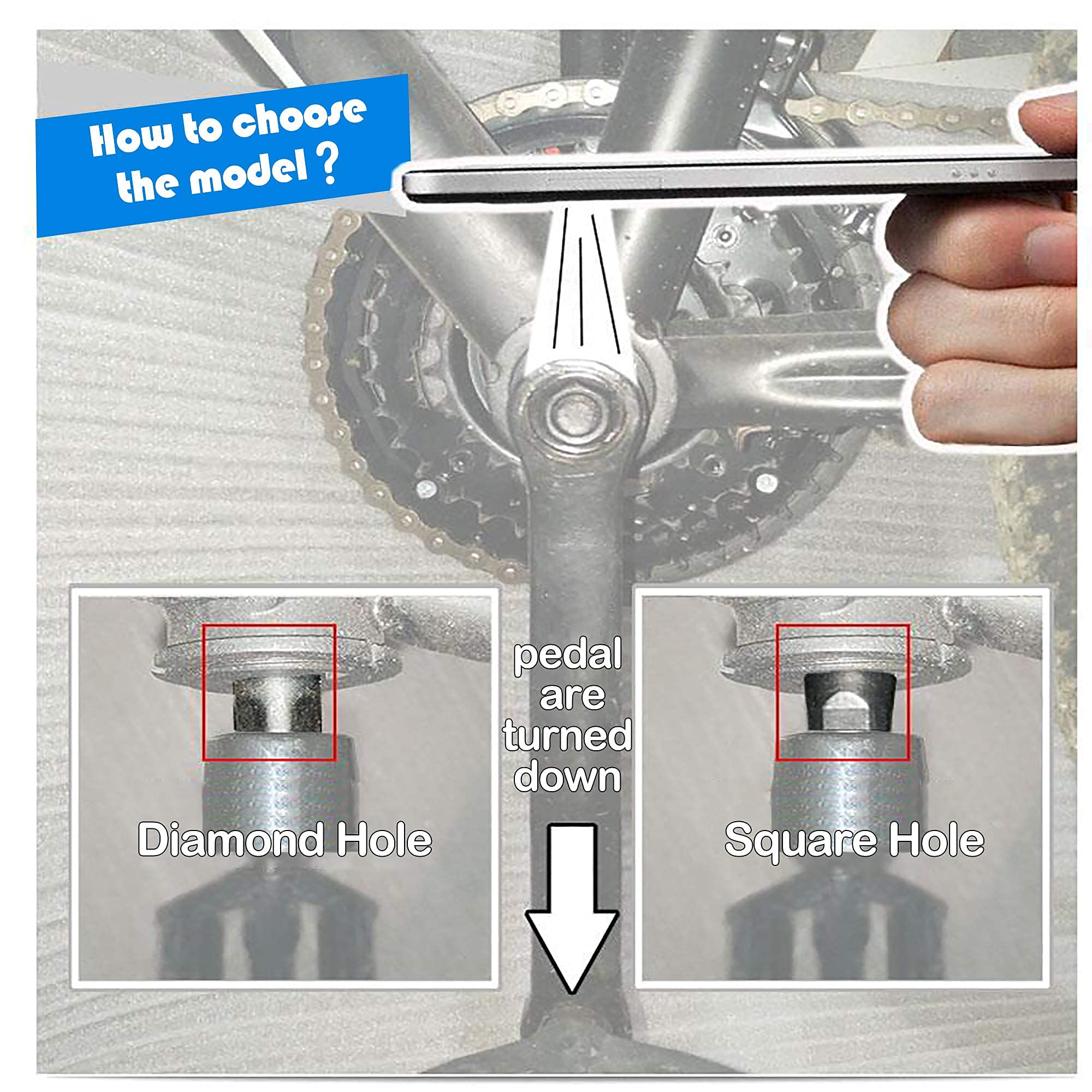 Epessa Crank Arm Left Available in Diamond Hole and Square Hole,170mm