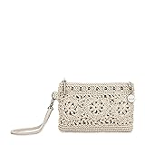 The Sak Vita Small Crochet Wristlet Purse - Hand