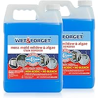 Set of 2 Wet and Forget Moss, Mildew and Algae Stain Remover