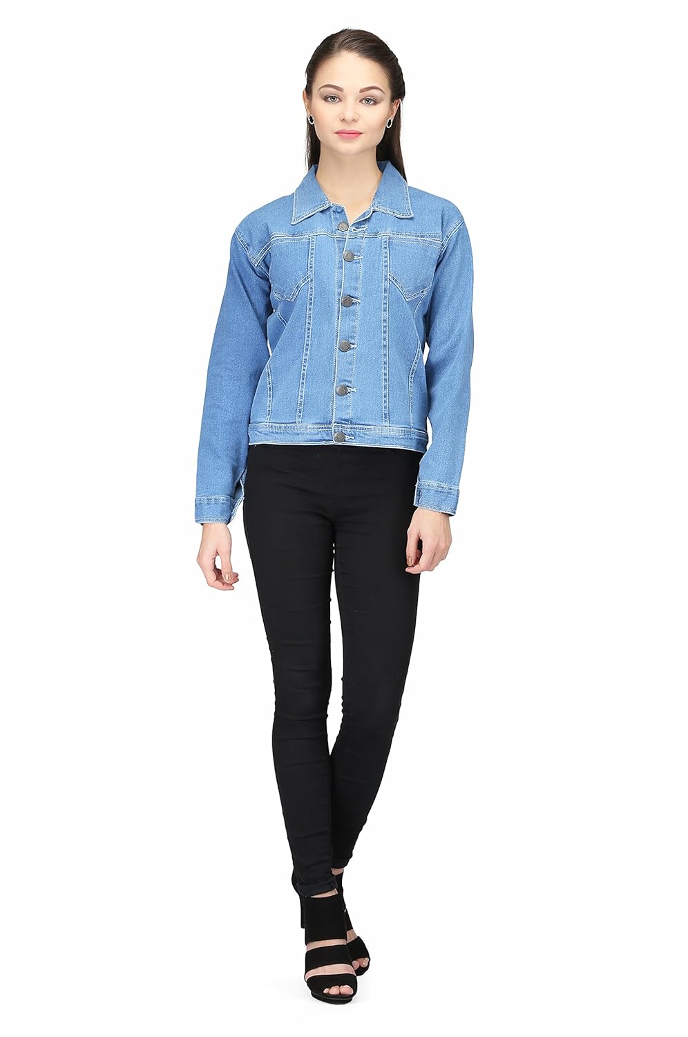 ganga women's denim jacket