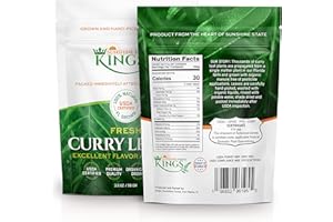 FRESH Curry Leaves - 2 oz - $4.49 per oz package - Onsite USDA Inspected, Grown In Florida - Highly Aromatic And Flavorful - Kings Sunshine Farms