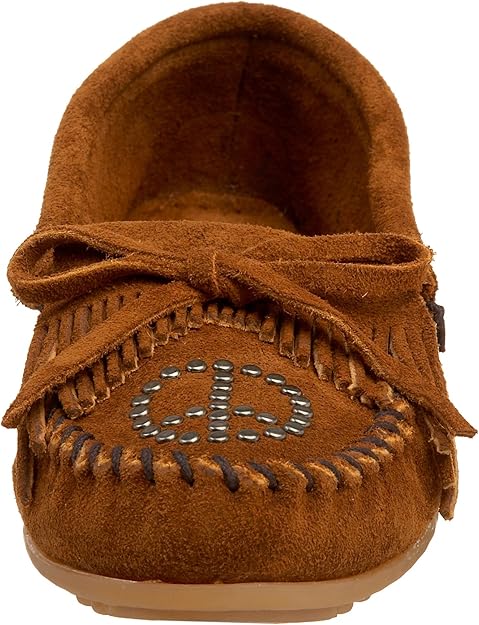 minnetonka peace sign moccasins