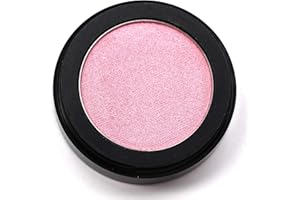 Pure Ziva Pink Glow Satin Light Baby Pink Opal Sunkissed Shimmering Shimmer Pressed Powder Single Vegan Eyeshadow; Talc, Paraben & Cruelty Free