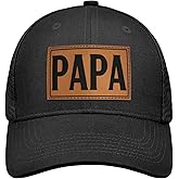 Dad Hats,Birthday Gifts for Dad,New Father Gifts, for Papa Mesh-Back Baseball Cap Papa Trucker Hat