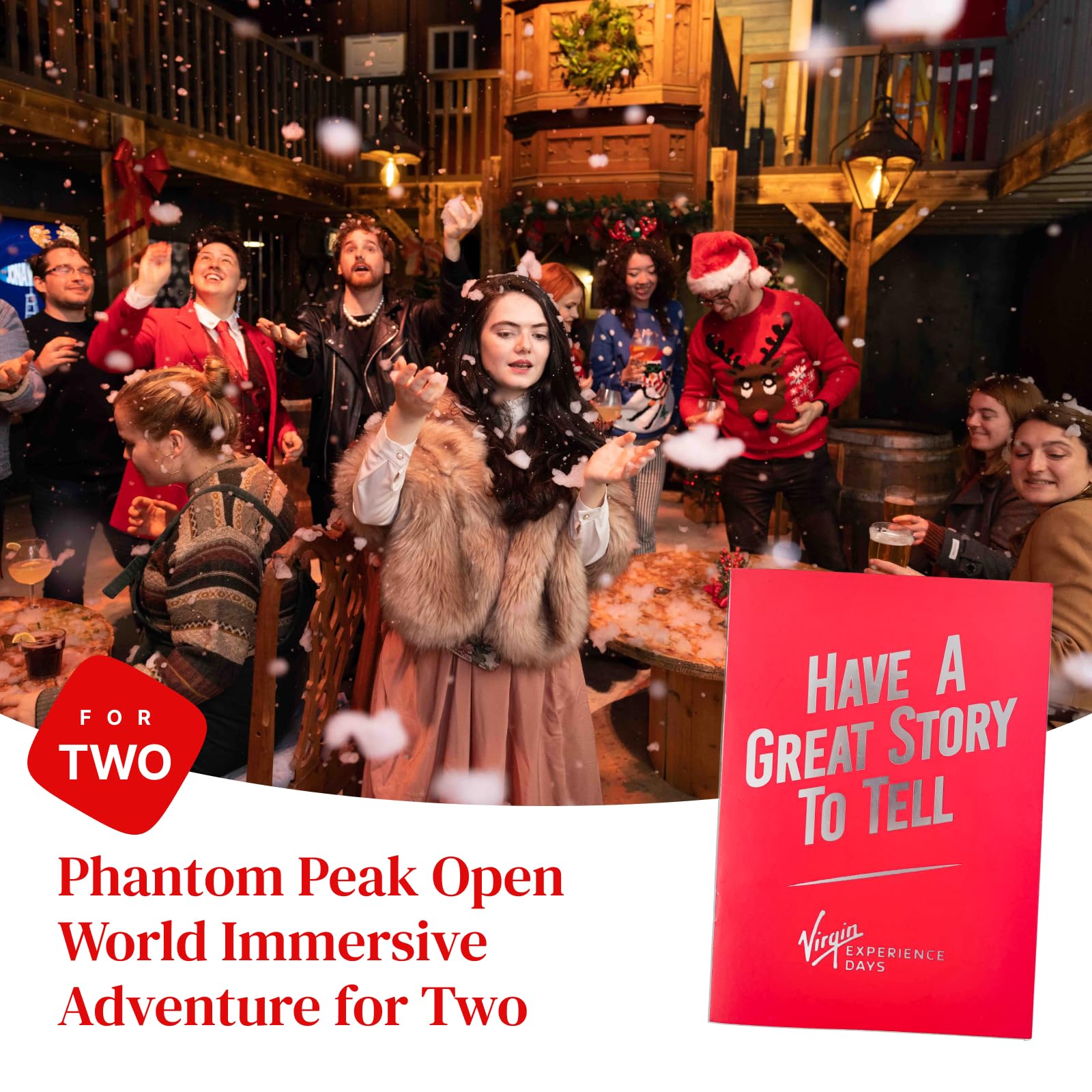 Phantom Peak Open World Immersive Adventure for Two - A 4 hour immersive experience guided through unique storylines decided by you - London