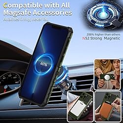 FRLMOOES for iPhone 13 Pro Max Case Magnetic