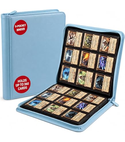 Amazon.com: Ultra Pro Zippered PRO Binder 9-Pocket Pokemon Elite