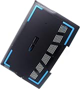 Dell G3 3500 3590 Bottom Base Cover w/Blue Rubber Feet USB-C KV9X9 0KV9X9 view 6