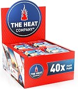 THE HEAT COMPANY Foot Warmer 40 Pairs Extra Warm Adhesive 8 Hours