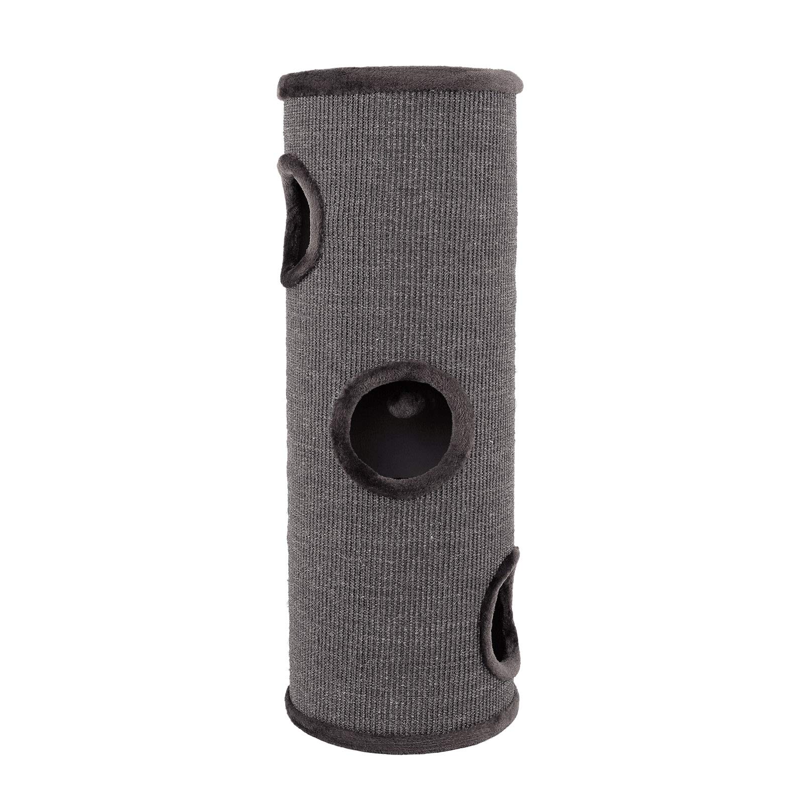 dibea KT00932 Cat Scratching Barrel, Scratching Tree for Cats, Height 100 cm, Choice of Colours