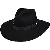 Charlie 1 Horse Women's Black Highway Fashion Hat 3 3/4in Brim