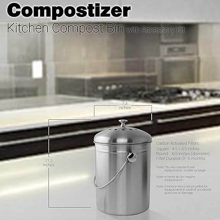 Home Introducing Compostizer Built In 2 Gal Countertop Kitchen