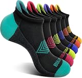 BULLIANT Womens Socks Trainer 6 Pairs Anti Blister Breathable Cushioned view 1