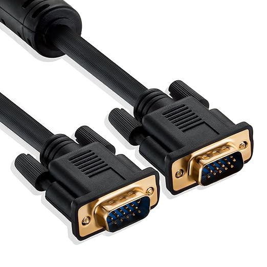 VGA Cable 10ft,LiuTian VGA/SVGA HD15 Male to Male Video