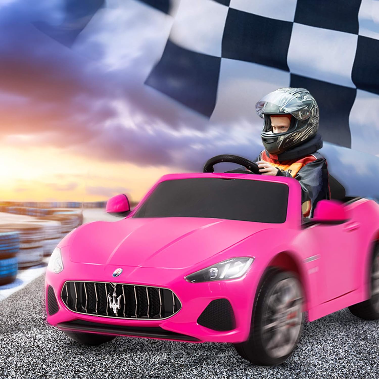 maserati grancabrio 12v electric ride on car with remote control