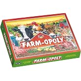Late for the Sky Farm-Opoly - Family Board Game for Kids and Adults | Farm Themed Property Trading Game, 2-6 Players, Ages 8+, Includes Strategy Tokens, Auctions, and Money for Game Night