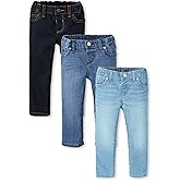 The Children's Place Girls Super Skinny Jeans,Victory Blue Wash Single,4