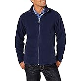 Amazon Essentials Men's Full-Zip Fleece Jacket (Available in Big & Tall)