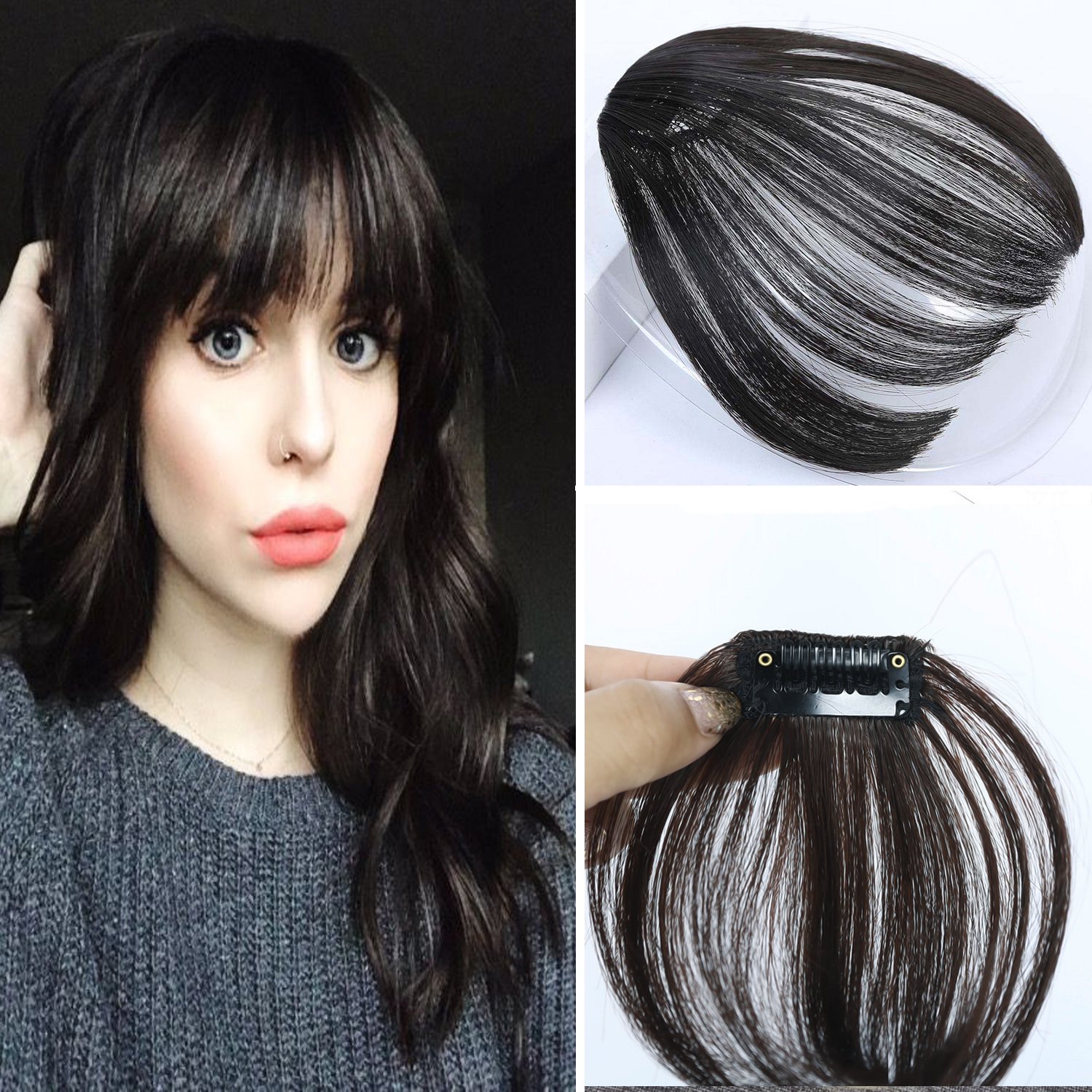 No Temple 1b Natural Black Vowinlle Fashion Natural 100 Human