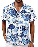 Hawaiian Shirt for Men, Hawaii Short Sleeve Button