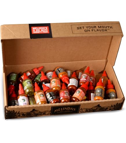 Amazon.com : Tilz, Hot Sauce Gift Sets |24 Hot Sauce Bottles
