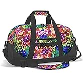 Stumdo Kids Overnighter Duffel Bags for kids, Carry-On Size & Ideal for School Practice or Overnight Travel Weekender Tote for Travel Gym Sport bag for Boys & Girls (11ppao)