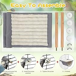 BWOGUE Winter Warm Bird Nest Bed Hanging Hammock