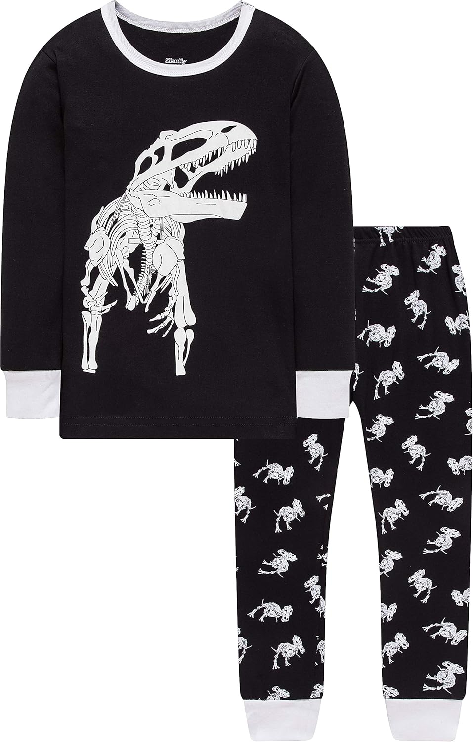 Rocket Pajamas for Boys Christmas Airplane Sleepwear Kids Children PJs