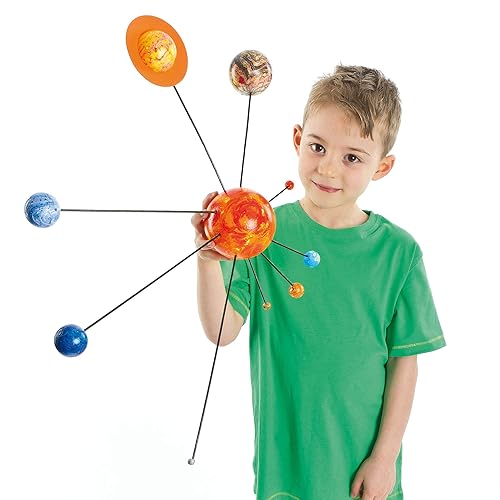 Baker Ross EV8302 Solar System Pack of 2, Make Your Own Planet