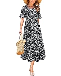 STYLEWORD Women's Summer 2025 Casual Short Sleeve