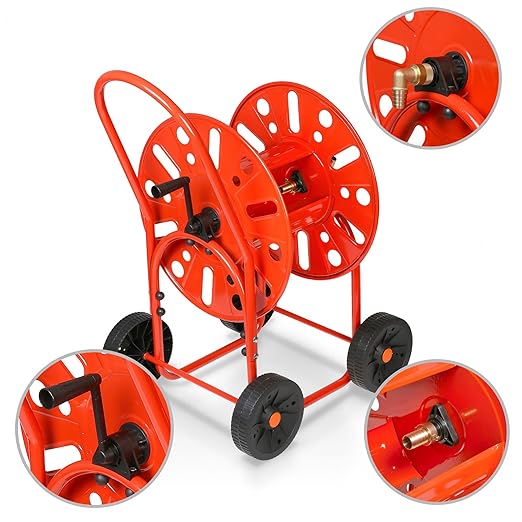 Unbekannt Metall Schlauchwagen für 80m - 3/4'' Schlauch