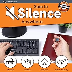 Yogi Fidget Toy – Silent Sensory Spinner for