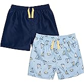 2-Pack Baby & Toddler Boys Surf Swim Trunks
