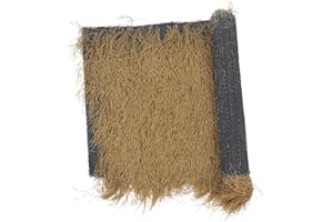 INOOMP Straw Roof Thatch, Synthetic Thatch Grass Roof Mexican Style Artificial Palm Thatch Rolls