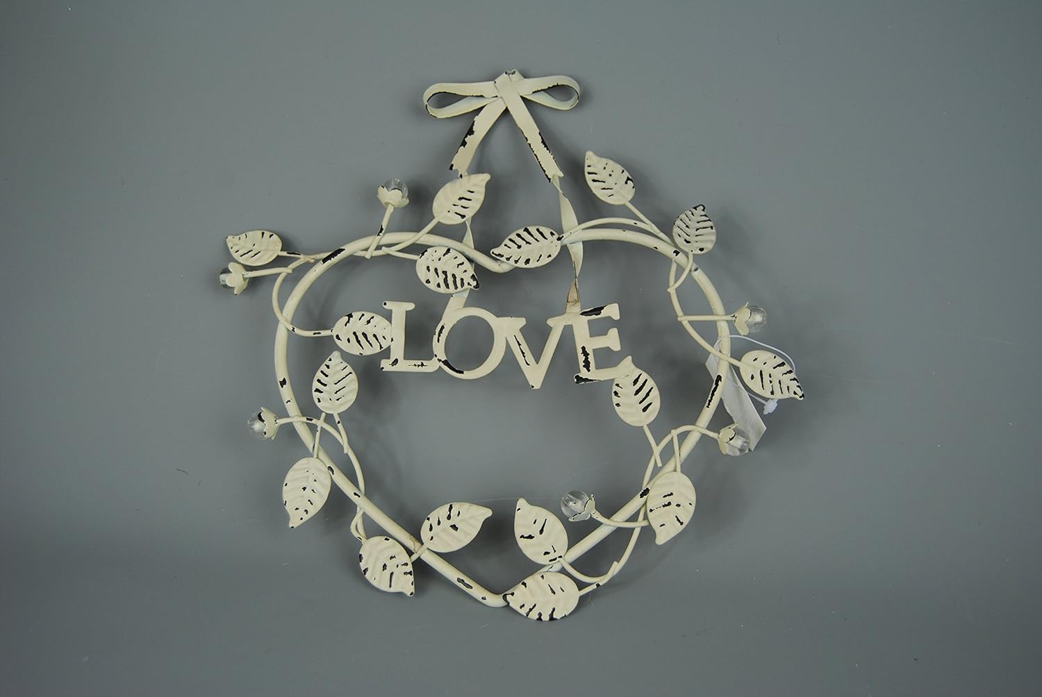 METAL HEART WALL ART LOVE Amazon.co.uk Kitchen & Home