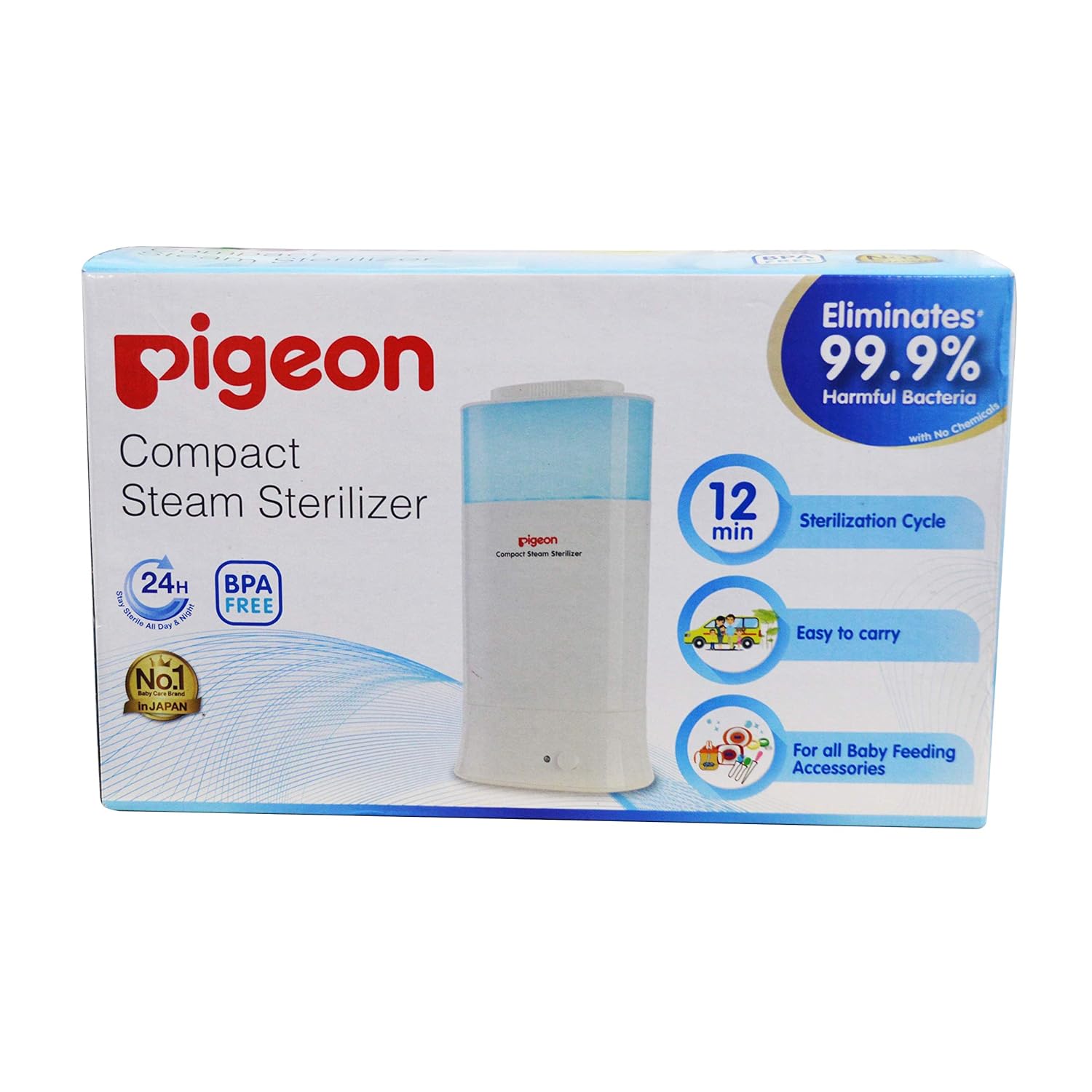 pigeon compact steam sterilizer