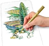 Staedtler 8323-S BK5 Metallic Markers Assorted Colours Pack of 5 view 5